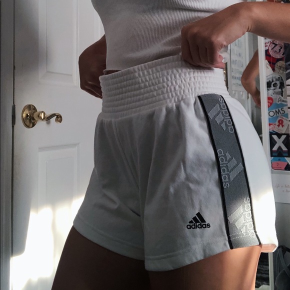 adidas Pants - white adidas athletic shorts